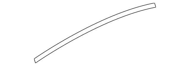 Window Molding - Driver's Side (LH) - Volvo (31424049)