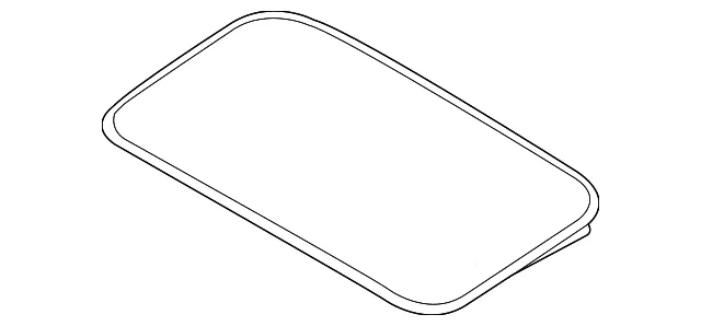 Sunroof Glass - Volvo (31424067)
