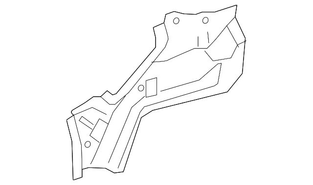 Upper Pillar Reinforced - Passenger Side (RH) - Volvo (31424946)