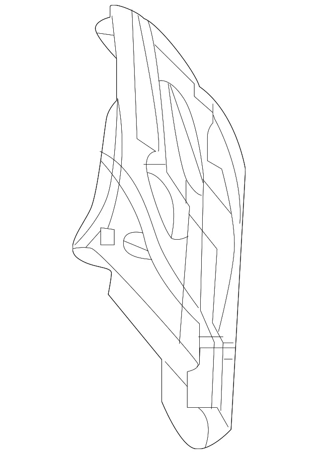 Bumper Cover Bracket - Volvo (31425161)