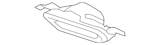 Bumper Cover Heat Shield - Volvo (31425212)