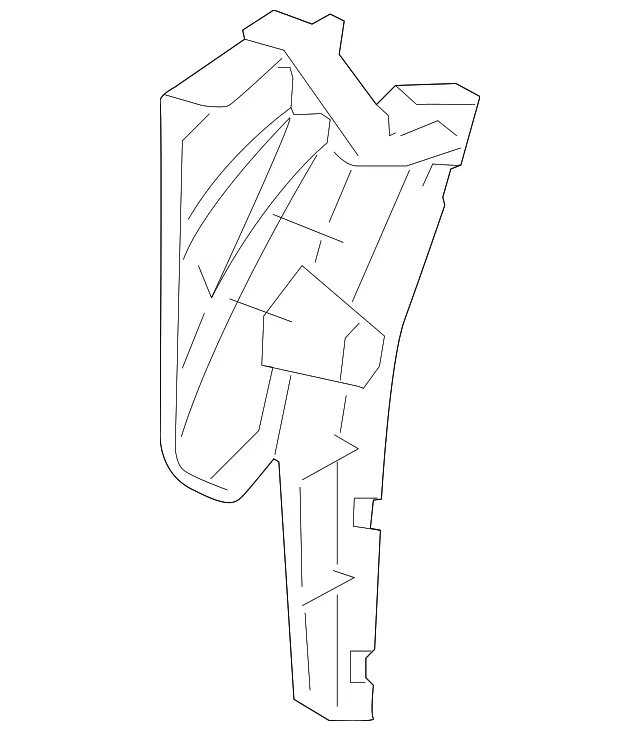 Bumper Cover Bracket - Volvo (31425466)