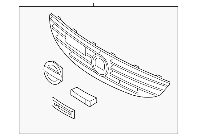 Grille Assembly - Volvo (31425886)