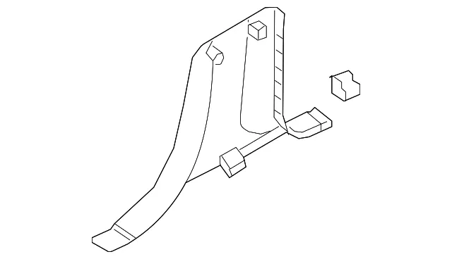 Door Pillar Post Trim Set - Volvo (31426885)
