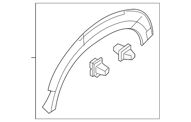 Wheel Arch Molding - Volvo (31439114)