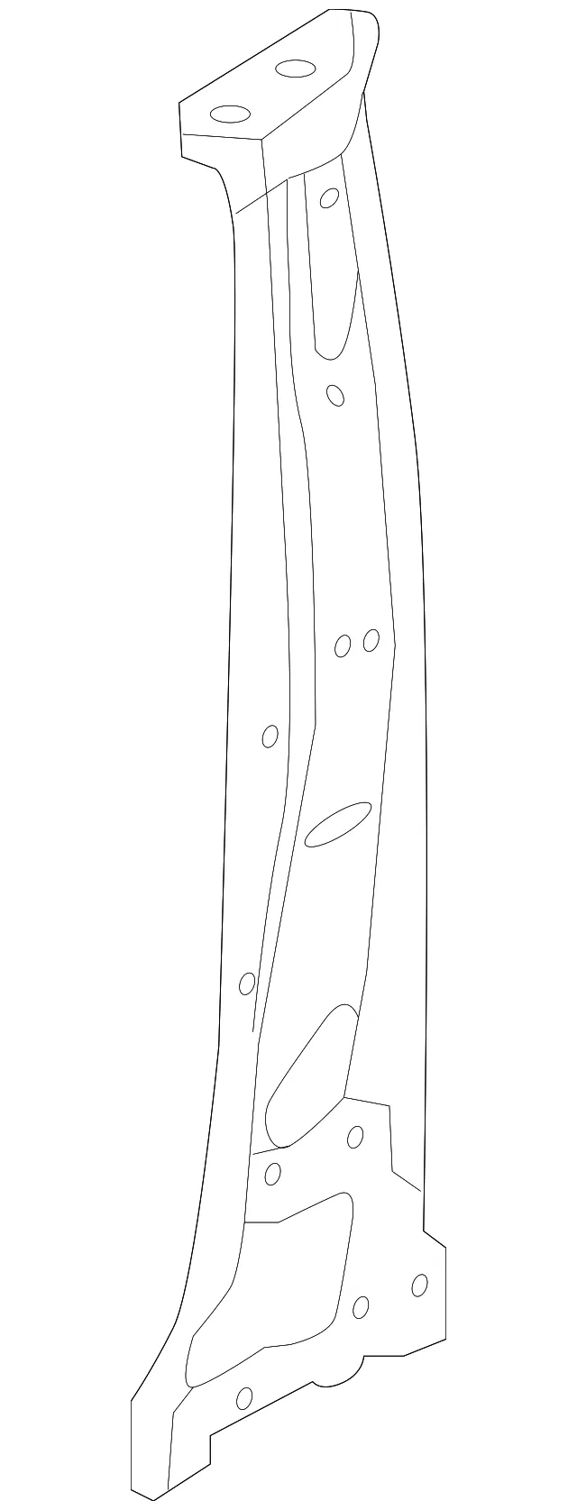 Body B-Pillar - Volvo (31440224)