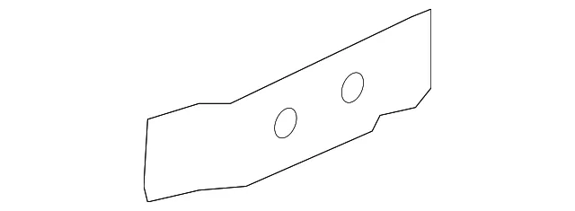 Inner Center Pillar Lower Bracket - Passenger Side (RH) - Volvo (31440228)