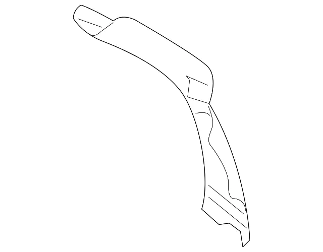 Quarter Panel Gutter - Volvo (31440352)