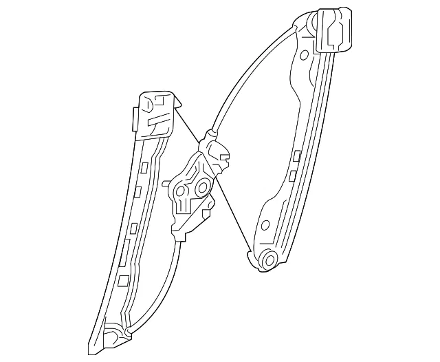 Window Regulator - Passenger Side (RH) - Volvo (31447721)