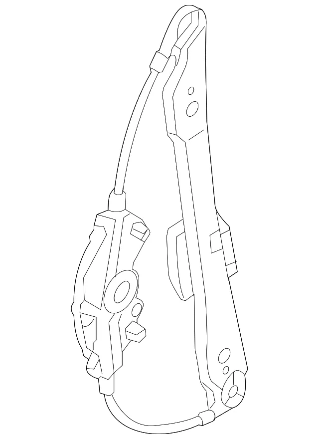 Window Regulator - Passenger Side (RH) - Volvo (31447851)