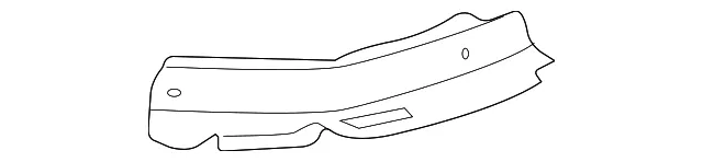Fender Apron Brace - Volvo (31448140)