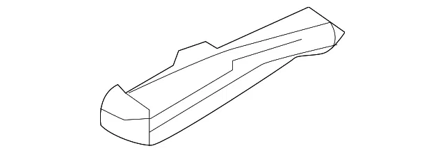 Roof Molding Rear Seal - Volvo (31448865)