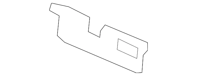 Bumper Cover Spacer - Driver's Side (LH) - Volvo (31449223)