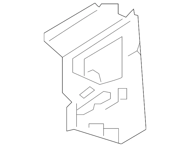 Fender Apron Reinforcement - Volvo (31462234)