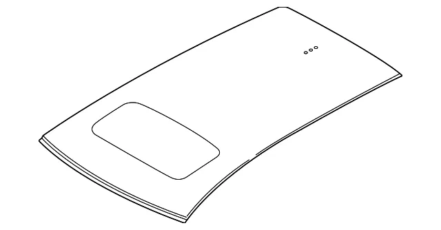 Roof Panel - Volvo (31462828)