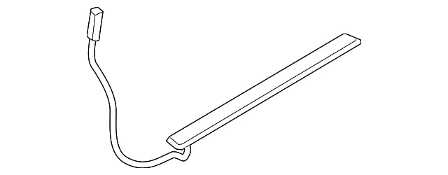 Door Trim Sill Plate Insert - Volvo (31463533)
