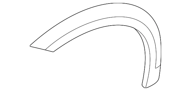 Wheel Opening Molding - Volvo (31463753)