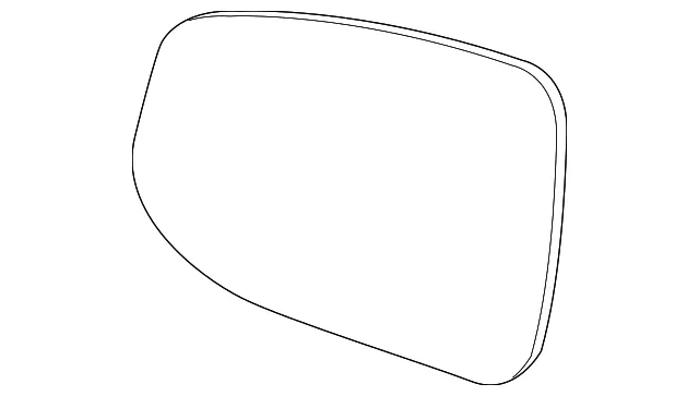 Mirror Glass - Volvo (31477165)
