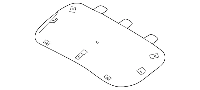 Hood Insulation Pad - Volvo (31477294)