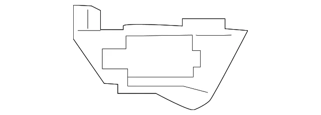 Bumper Cover Stay - Volvo (31477395)