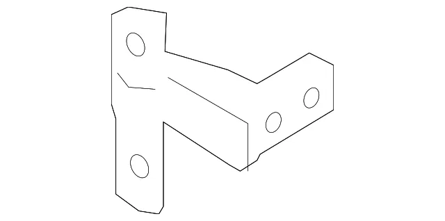 Lower Hinge - Driver's Side (LH) - Volvo (31479750)
