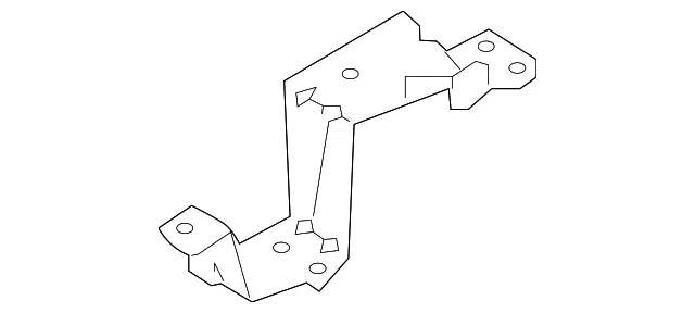 Quarter Panel Trim Panel Bracket - Volvo (31484384)