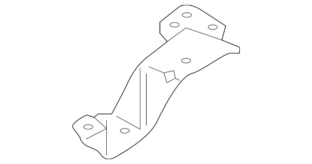 Quarter Panel Trim Panel Bracket - Volvo (31484385)