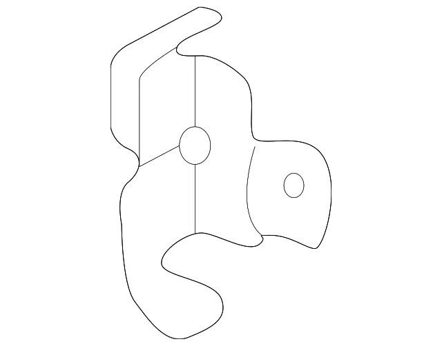 Inner Hinge Pillar Bracket - Volvo (31484811)