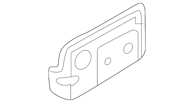 Inner Hinge Pillar Bracket - Volvo (31484820)