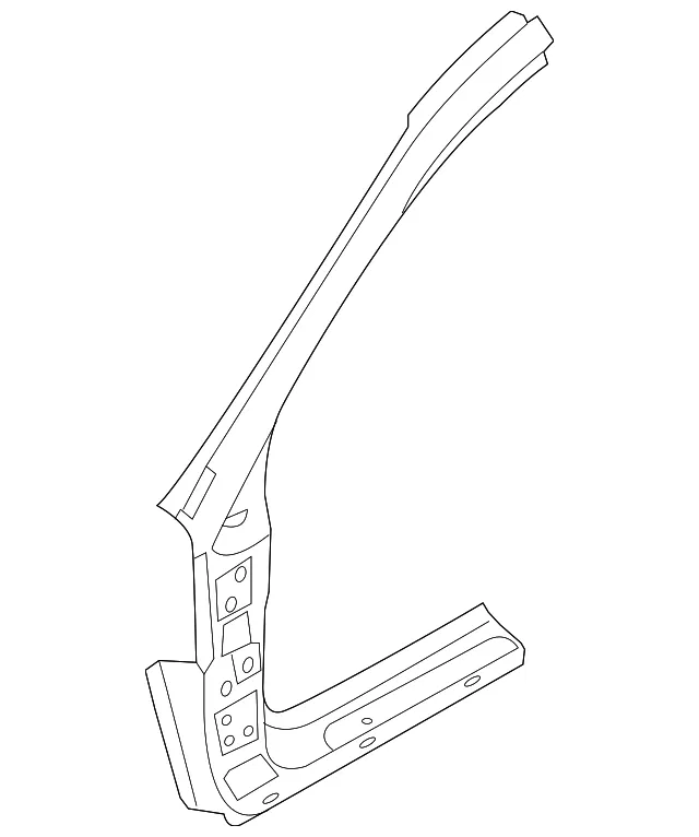 Hinge Pillar - Driver's Side (LH) - Volvo (31485591)