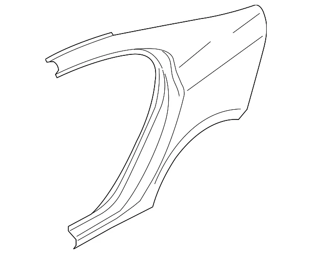 Quarter Panel - Driver's Side (LH) - Volvo (31485593)
