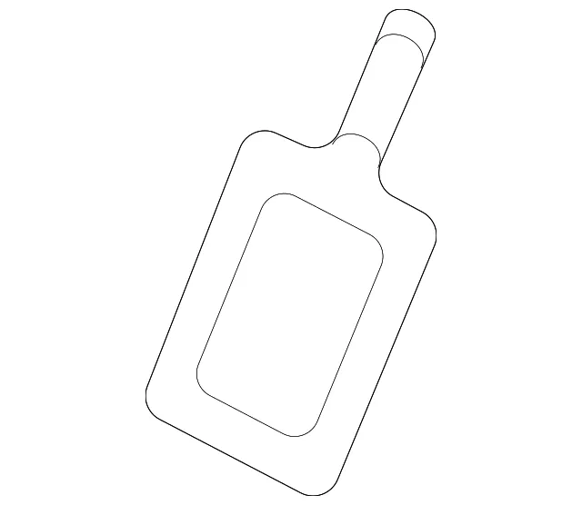 Hood Latch Striker Plate - Volvo (31487700)
