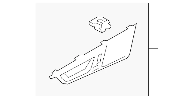 Trim Molding - Volvo (31490193)