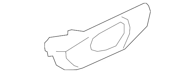 Interior Door Handle Trim - Volvo (31662617)