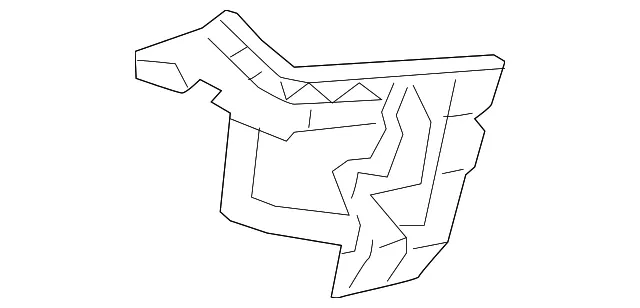 Bumper Cover Support Rail - Volvo (31663001)