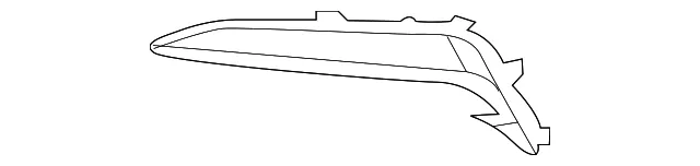 Outer Grille - Driver's Side (LH) - Volvo (31664387)
