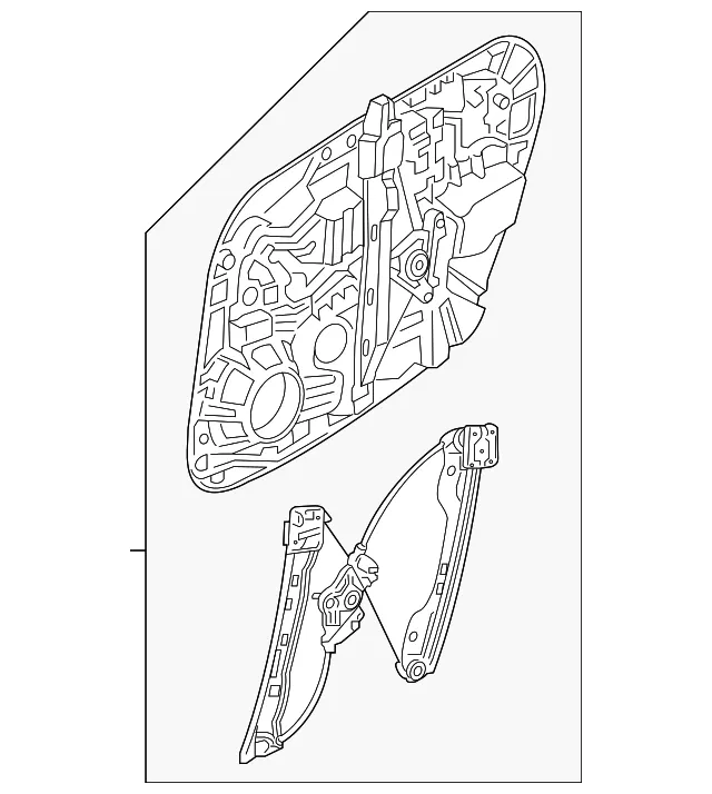 Window Regulator - Volvo (31675057)