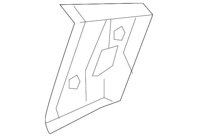 Back Glass Bracket - Volvo (31675332)