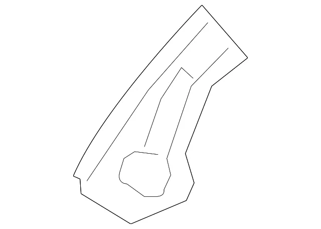 Quarter Panel Gutter - Volvo (31675348)