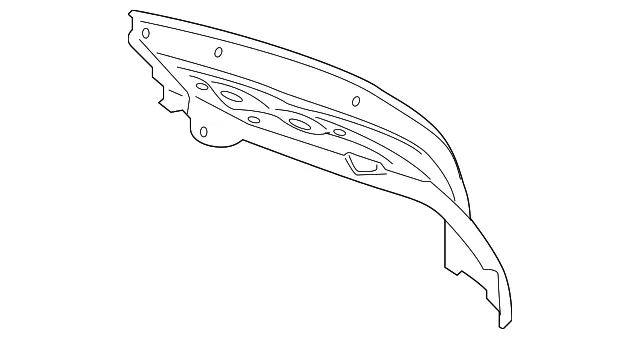 Lower Pillar Reinforced - Driver's Side (LH) - Volvo (31675422)