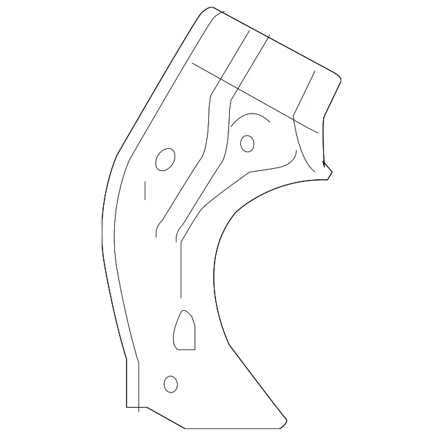 Quarter Panel Gutter - Volvo (31675596)