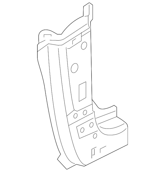 Hinge Pillar Reinforced - Passenger Side (RH) - Volvo (31675814)