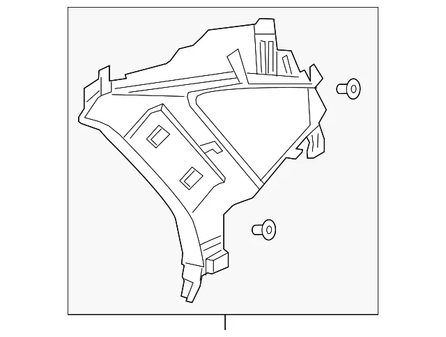 Interior Quarter Panel Trim Panel - Volvo (31688107)