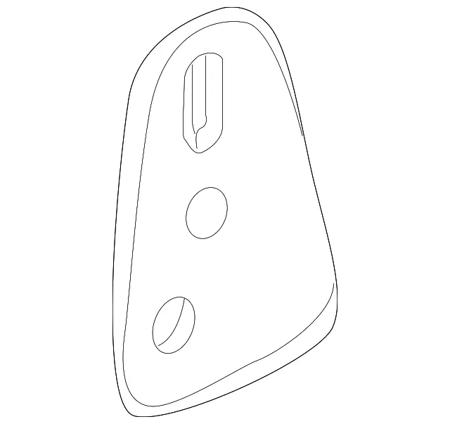 Hood Hinge Bracket - Passenger Side (RH) - Volvo (31688729)