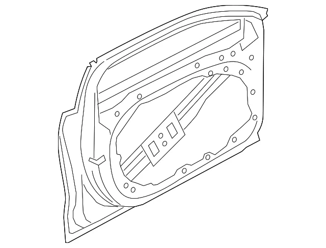 Door Shell - Passenger Side (RH) - Volvo (31689113)