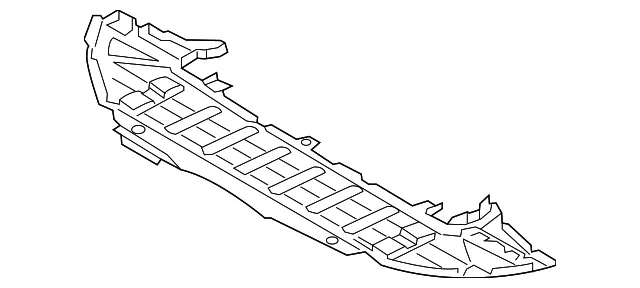 Radiator Support Air Deflector - Volvo (31690842)