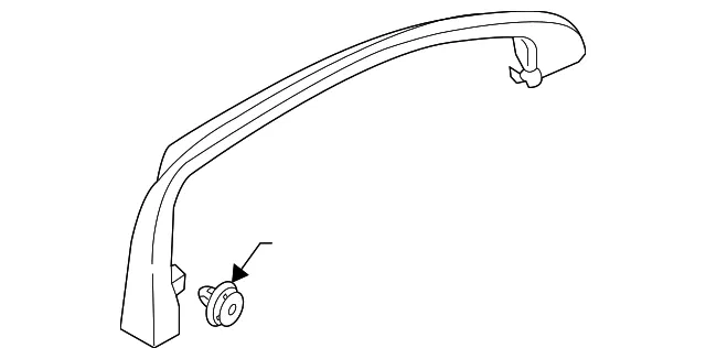 Door Window Molding - Volvo (31693186)