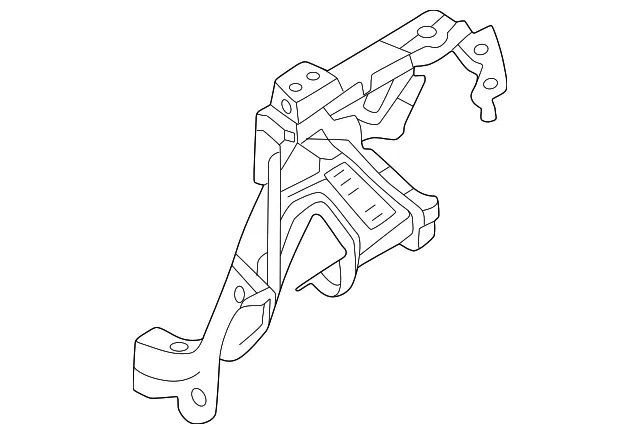Inner Lock Pillar Upper Bracket - Passenger Side (RH) - Volvo (31698719)