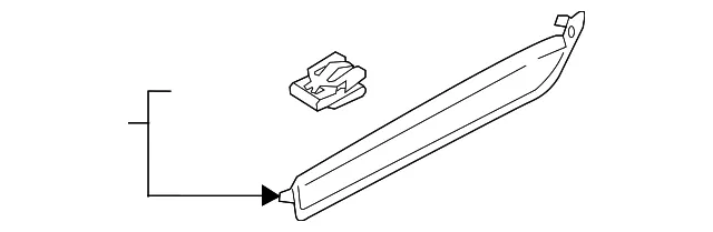 Trim Molding - Volvo (31699345)