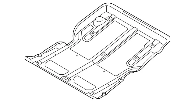 Floor Pan Splash Shield - Volvo (32130536)